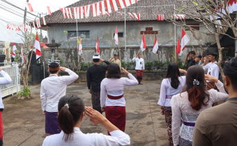  Bawaslu Kabupaten Bangli menggelar upacara peringatan Hari Jadi ke-68 Provinsi Bali