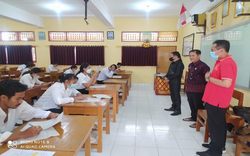 47 Peserta Ikuti Tes Tertulis Staf Panwaslu Kecamatan Se-Kabupaten Bangli