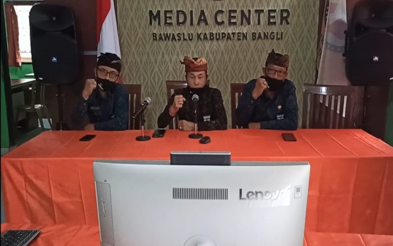 APEL SIAGA : BAWASLU KABUPATEN BANGLI SIAP AWASI PILKADA BANGLI 2020