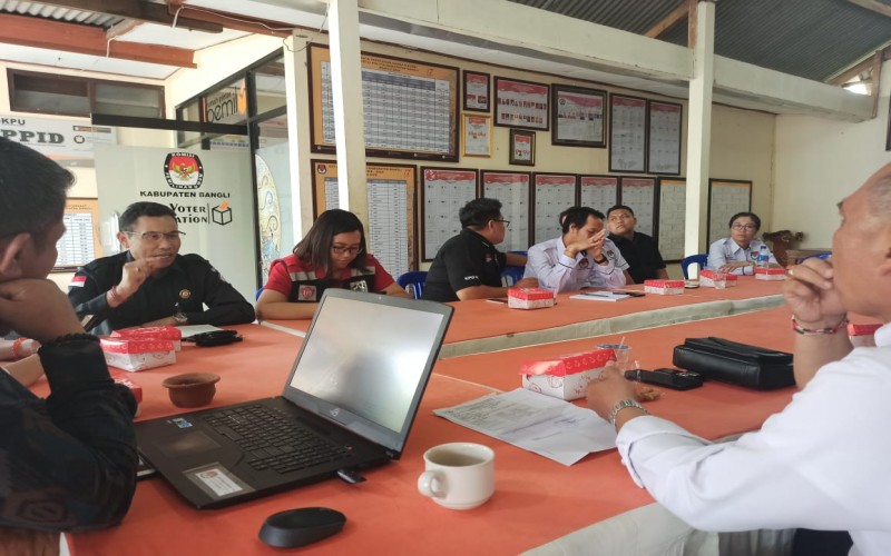 BAWASLU BANGLI MINTA PPS DAN PPKD BISA SALING BERKOORDINASI