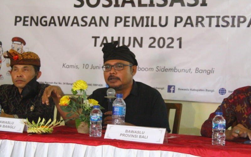 SOSIALISASI PENGAWASAN PARTISIPATIF, WIDY : PEMUDA MENJADI INISIASI PENGGERAK PERUBAHAN