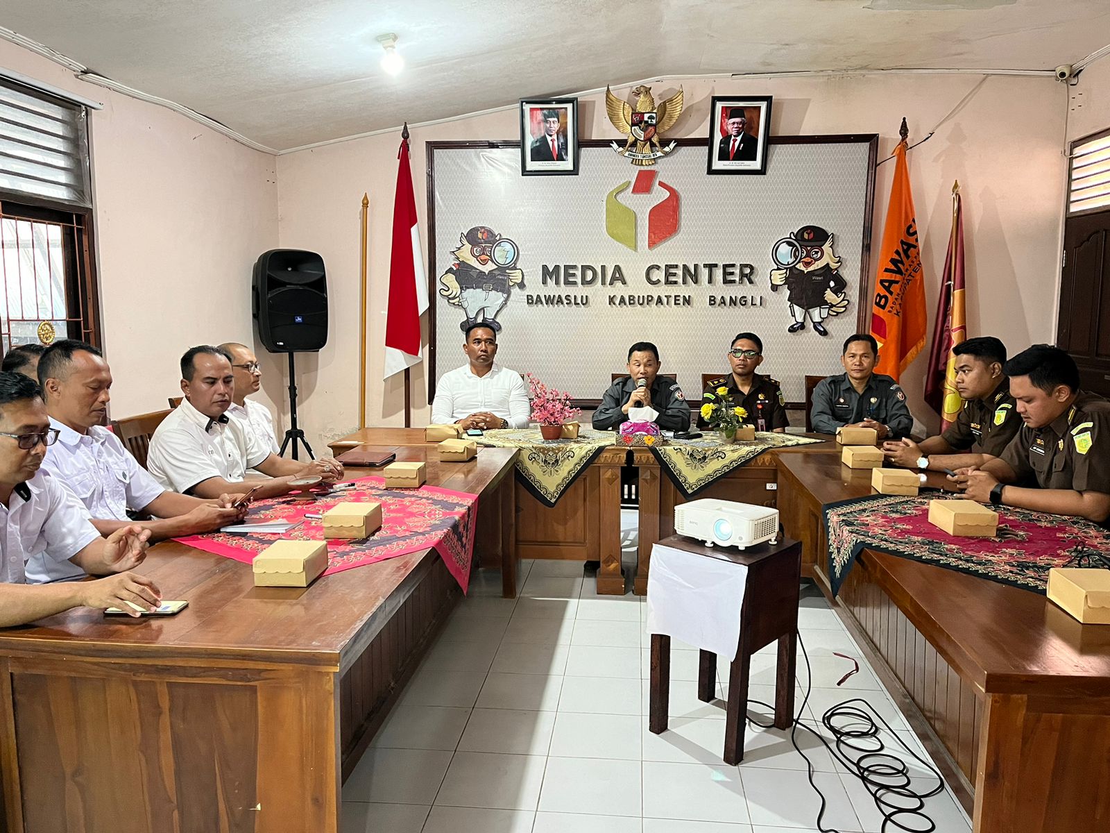 Jelang Pendaftaran Bakal Calon, Sentragakkumdu Bawaslu Bangli Identifikasi Potensi Kerawanan