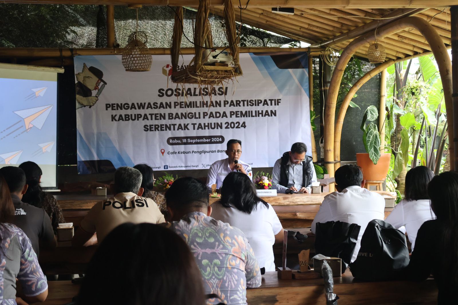 Miliki Peran Strategis dalam Pilkada 2024, Bawaslu Bangli Gandeng Media untuk Melakukan Pengawasan Partisipatif