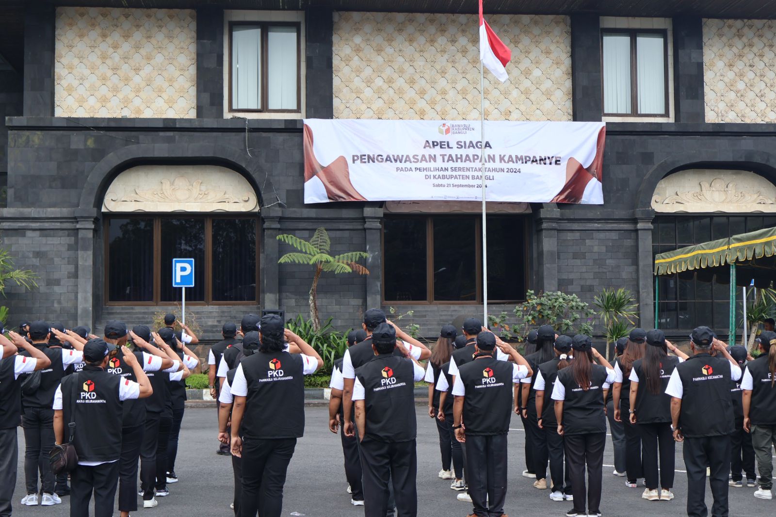 Apel Siaga Pengawasan Tahapan Kampannye pada Pemilihan Serentak Tahun 2024