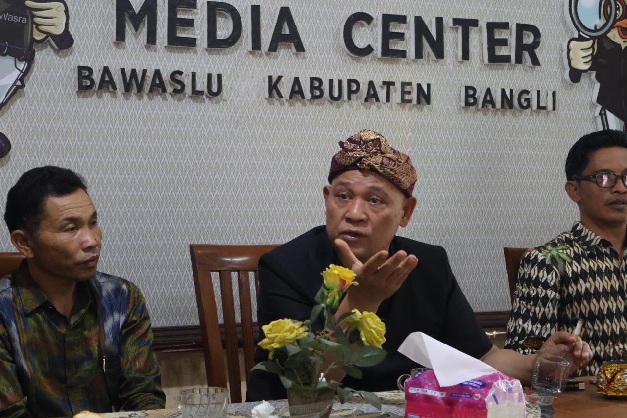 Sambangi Bawaslu Bangli, Totok Hariyono: Bawaslu Pekerja Demokrasi, Bukan Sekedar Pemilu
