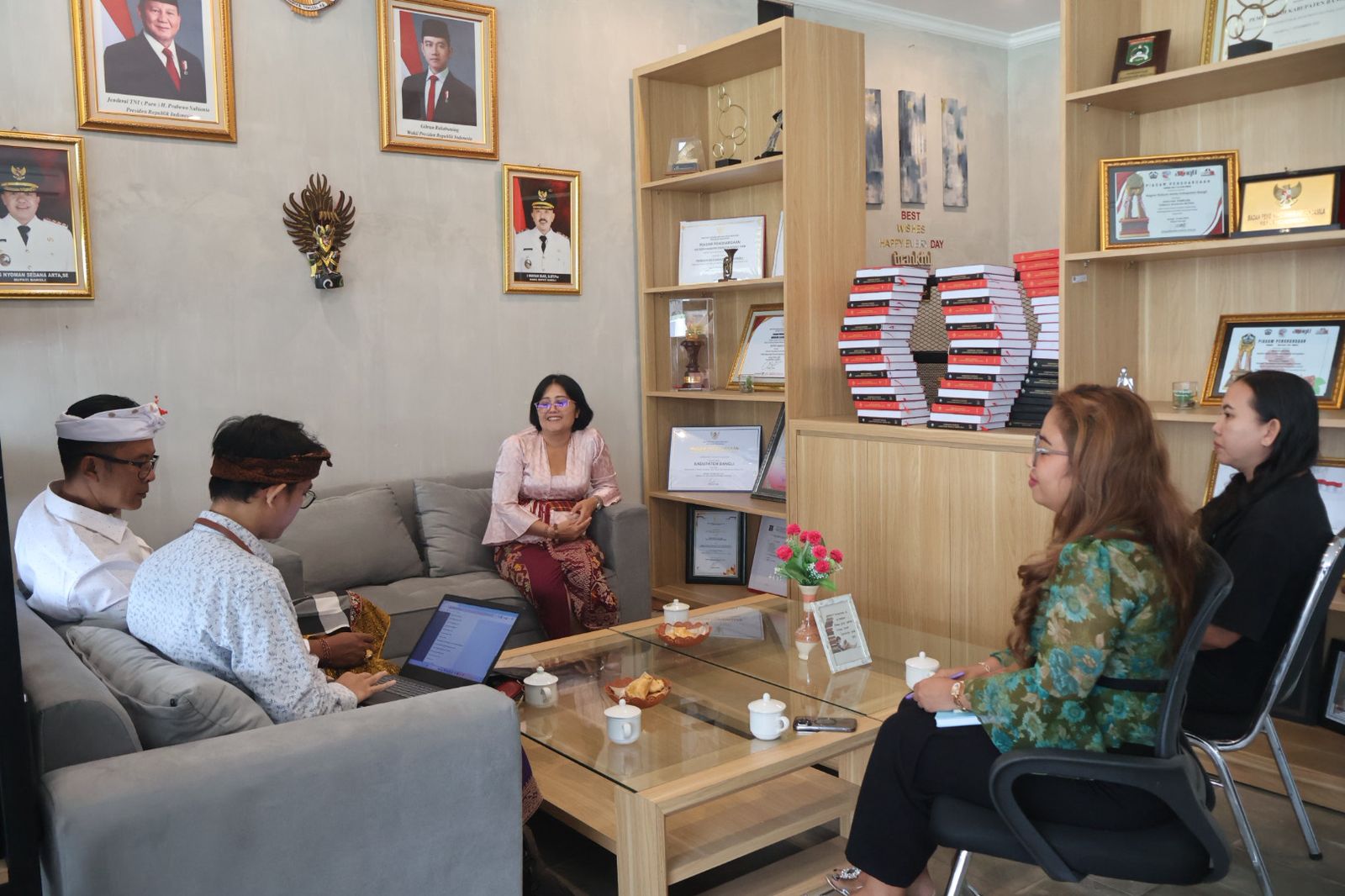 Penguatan Layanan Informasi Hukum, Bawaslu Bangli Studi Banding JDIH ke Pemkab Bangli