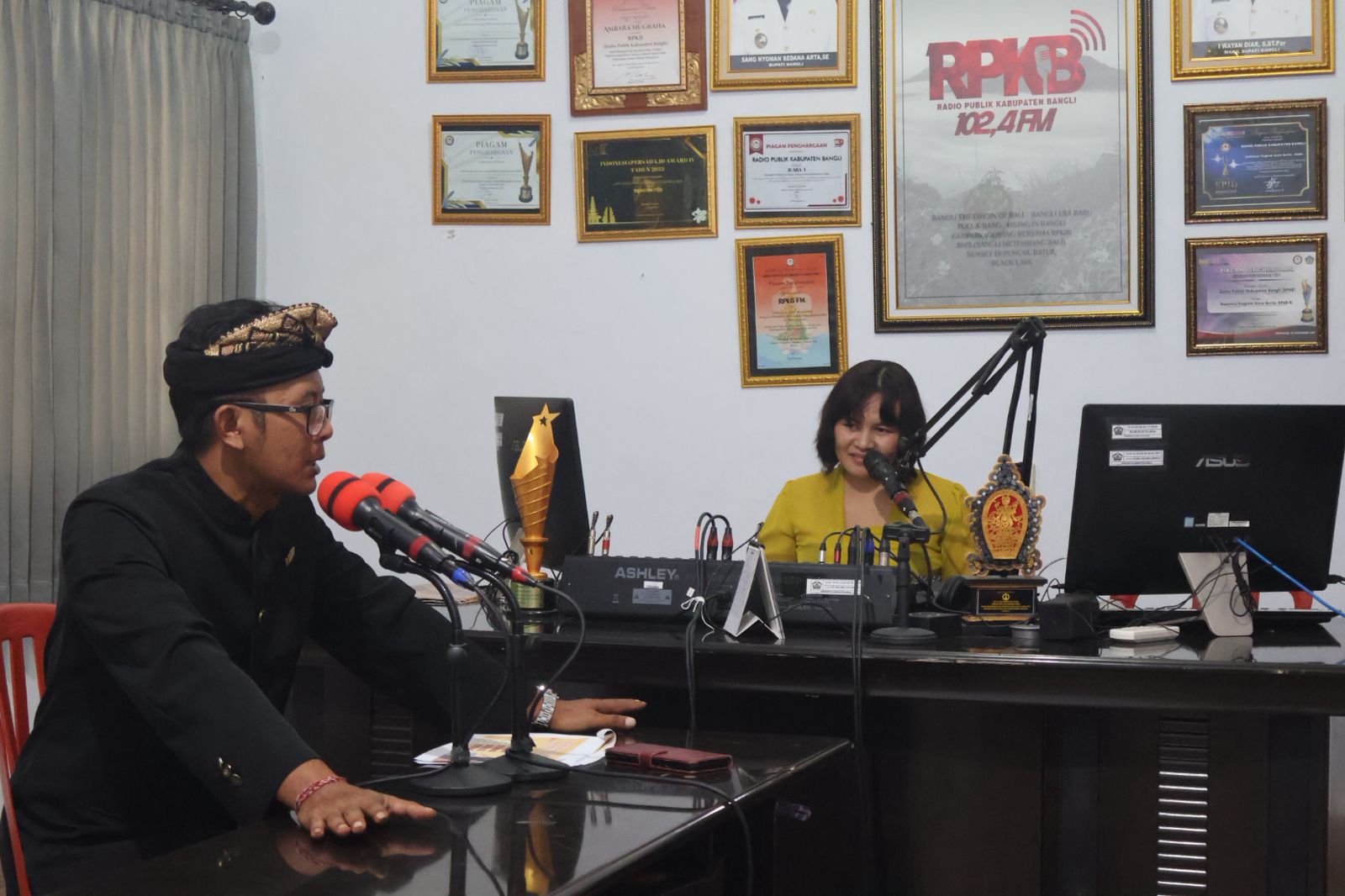 Lewat Siaran RPKB, Bawaslu Bangli Ajak Masyarakat Kawal Akurasi Data Pemilih