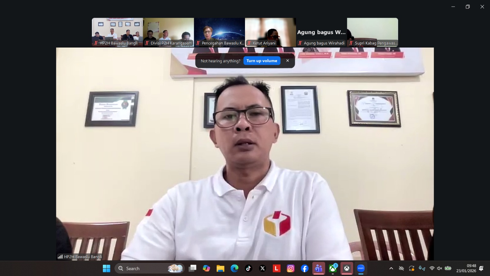 Fokus Pencegahan dan Kolaborasi, Bawaslu Bangli Siapkan Program Strategis 2026