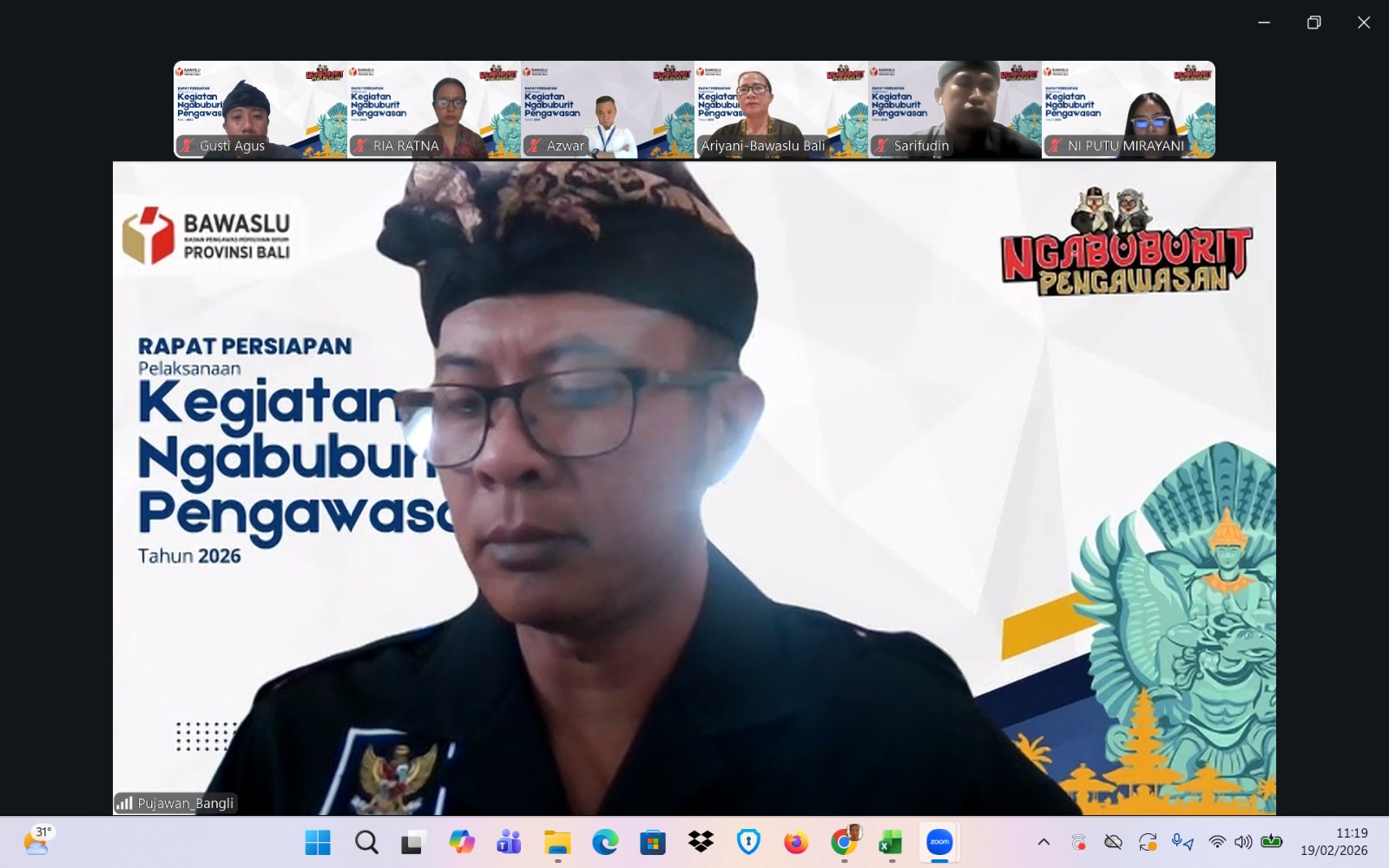 Bawaslu Bangli Siapkan Ngabuburit Pengawasan 2026 untuk Edukasi dan Partisipasi Publik