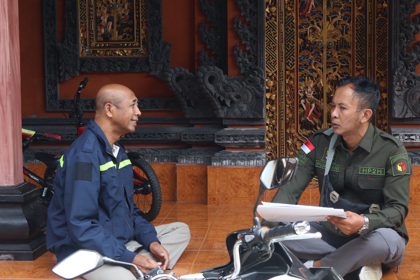 Bawaslu Kabupaten Bangli turun langsung melakukan uji petik Pemutakhiran Data Pemilih Berkelanjutan (PDPB) Tahun 2026 di Kelurahan Cempaga