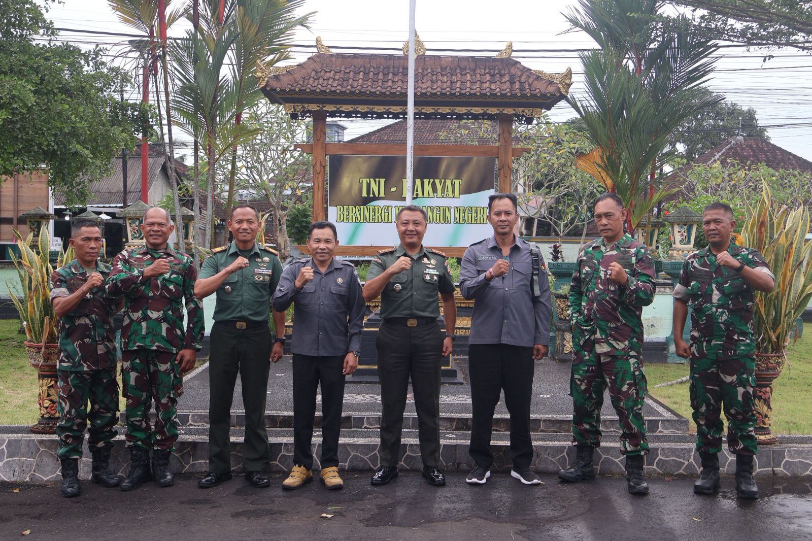 Bangun Komunikasi Strategis, Bawaslu Kabupaten Bangli dan Kodim 1626/Bangli Pererat Kolaborasi Kelembagaan