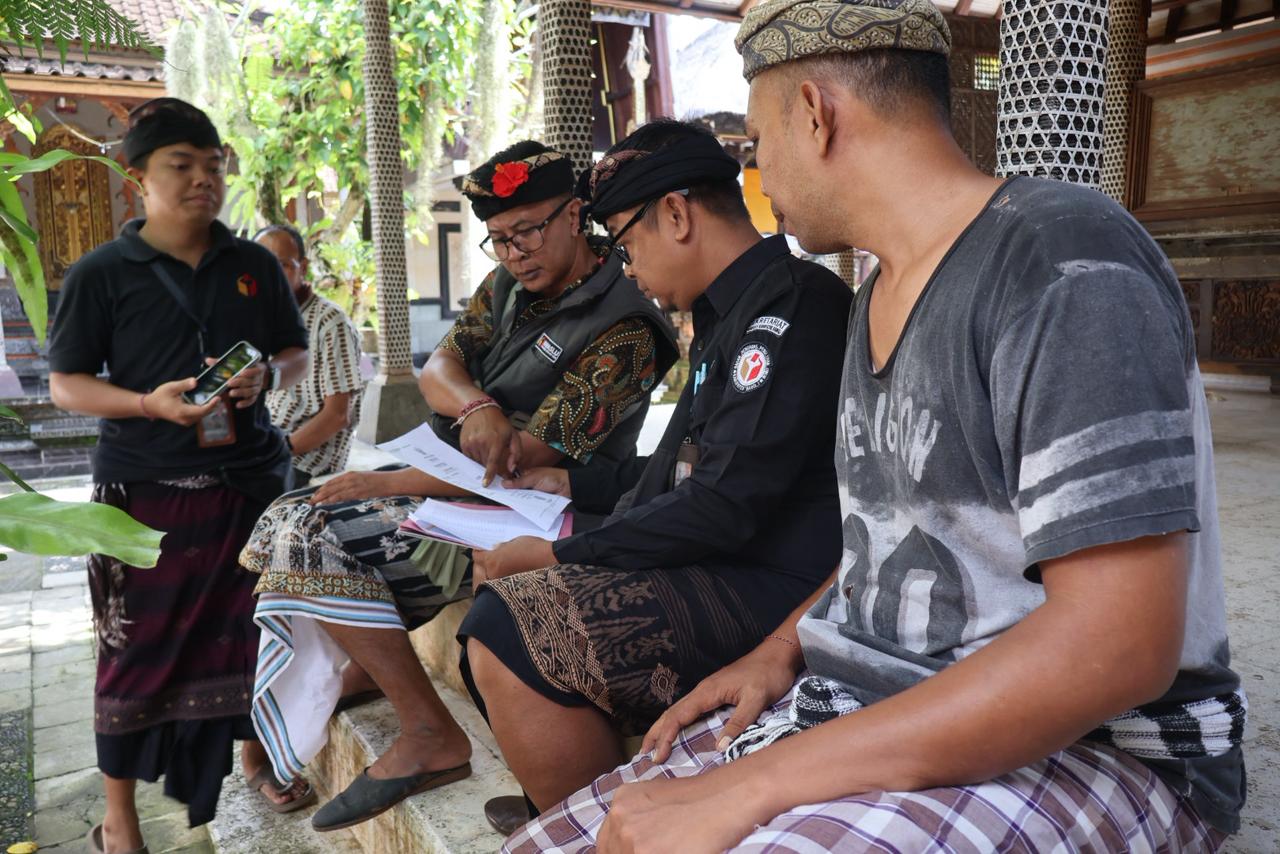 Uji Petik PDPB di Taman Bali, Bawaslu Bangli Temukan Data Pemilih Belum Mutakhir