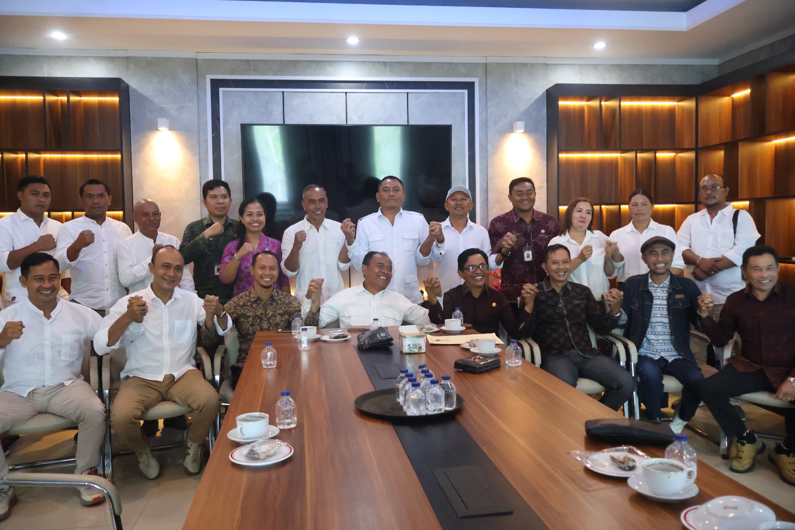 Bawaslu Bangli Perkuat Sinergi Melalui Konsolidasi Demokrasi Bersama Partai Gerindra