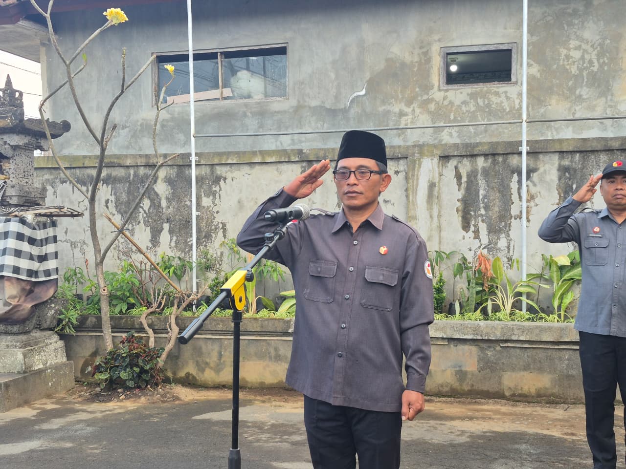 Apel Pagi, Muliarta Tekankan Kesiapan Jajaran Bawaslu Bangli Dampingi Pemilos