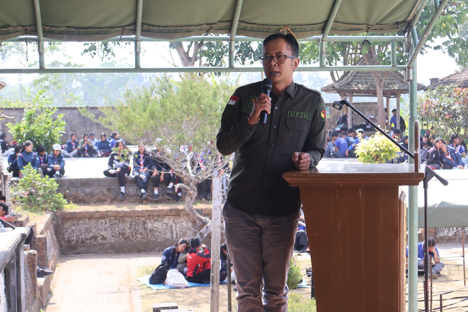 Di SMA Negeri 1 Kintamani, Pujawan Ajak Generasi Muda Bangun Kedewasaan Berdemokrasi Lewat Pemilos