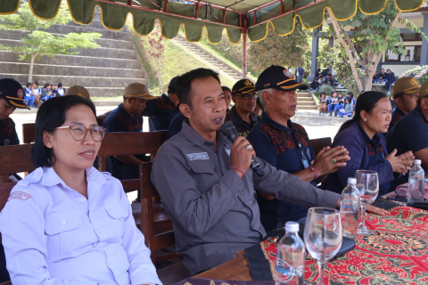 Lewat Pemilos, Bawaslu Bangli Tanamkan Nilai Demokrasi di SMK Negeri 3 Kintamani