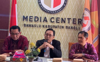 Bawaslu Kabupaten Bangli Terima Kunjungan Anggota DKPP RI