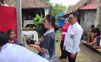 â€œKawal Hak Pilihâ€ Bawaslu, Disdukcapil, dan KPU Bangli Jemput Bola untuk Perekaman KTP Elektronik