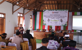 Samakan Persepsi  dalam Pengawasan Pemutakhiran Data Pemilih dan Penyusunan Daftar Pemilih, Bawaslu Bangli Gelar Rapat Koordinasi