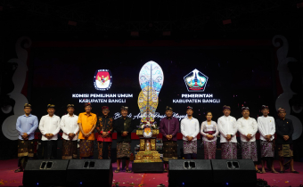 Jingle dan Maskot Pilkada Bangli Tahun 2024 Diluncurkan