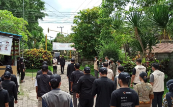 BAWASLU BANGLI GELAR APEL SIAGA KESIAPAN PATROLI ANTIPOLITIK UANG DI MASA TENANG
