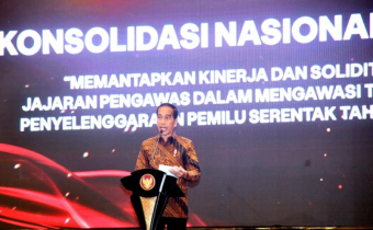 Buka Konsolnas Bawaslu, Presiden Jokowi Tekankan Empat Hal agar Pemilu 2024 Jurdil