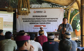 Sosialisasi Pengawasan Pemilihan Partisipatif Kabupaten Bangli pada Pemilhan Serentak Tahun 2024