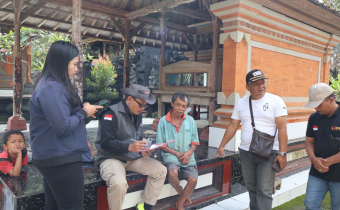 Bawaslu Kabupaten  Bangli  melakukan Patroli Kawal Hak Pilih di beberapa wilayah di Kecamatan Susut