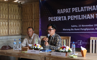 Bawaslu Bangli Berikan Pelatihan Saksi  Paslon Calon Bupati dan Wakil Bupati Pilkada 2024