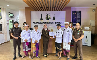 Bawaslu Bangli Gelar Audiensi Bersama Kejari Bangli, Apresiasi Sinergi Selama Pilkada Serentak 2024