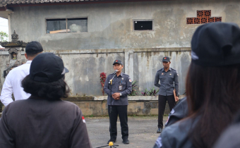 Apel Pagi, Suwitra: Disiplin dan Kekompakan Pilar Penting ASN Bawaslu Bangli