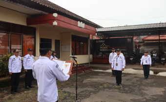 adan Pengawas Pemilu (Bawaslu) Kabupaten Bangli menggelar apel peringatan Hari Ulang Tahun (HUT) ke-17 Bawaslu Republik Indonesia