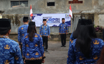 Bawaslu Bangli Gelar Upacara HUT Ke-54 KORPRI, Suwitra Ajak ASN Teguhkan Pengabdian dan Integritas
