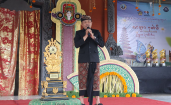 Bulan Bahasa Bali Jadi Sarana Bawaslu Bangli Perkuat Konsolidasi Demokrasi di Taman Bali
