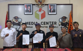 Bawaslu Bangli Gandeng GMNI dan KMHDI, Dorong Mahasiswa Jadi Garda Terdepan Pengawasan Partisipatif