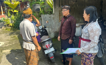Kawal Hak Pilih Warga, Bawaslu Bangli Awasi Coktas PDPB 2026 di Desa Jehem