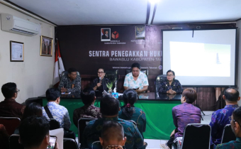 Anggota Bawaslu Kabupaten Bangli, Putu Gede Pertama Pujawan, menghadiri Rapat Evaluasi Pelaksanaan Pengawasan Pemutakhiran Data Pemilih Berkelanjutan (PDPB) Tahun 2026